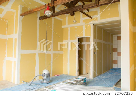 Stock Photo: home improvement, home-improvement, interior design construction