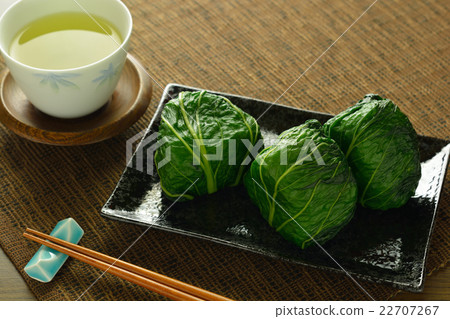 Hiroshima greens rice ball Hiroshima greens rice ball 22707267