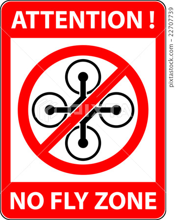 No drone, multicopter prohibited symbol. Vector. No drone, multicopter prohibited symbol. Vector. 22707739