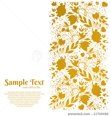 vector floral background 22708490