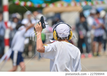 Elementary school sports festival landscape 22709944