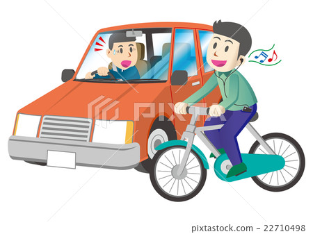 Traffic accident while earphone 22710498