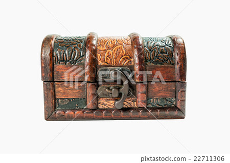 wooden box, wooden chest, treasure chest wooden box, wooden chest, treasure chest 22711306
