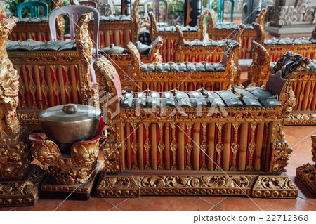 Traditional balinese music instruments, Ubud, Bali Traditional balinese music instruments, Ubud, Bali 22712368