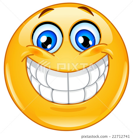 Big smile emoticon 22712741