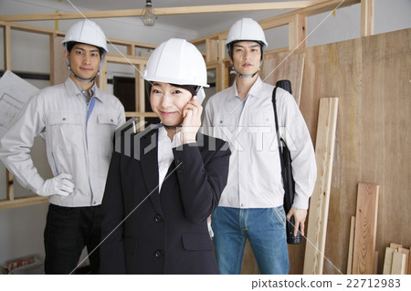 施工現場建築師現場主任 22712983