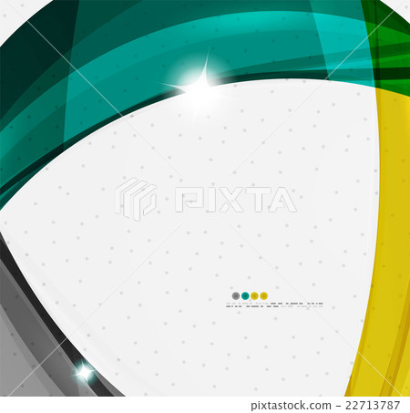 Leaf shape wave abstract background Leaf shape wave abstract background 22713787