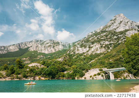 People Floating On Catamarans On The St Croix Lake People Floating On Catamarans On The St Croix Lake 22717438