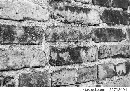 Background of old vintage brick wall 22718494
