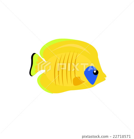 Chaetodon Larvatus Ocean Fish Icon Chaetodon Larvatus Ocean Fish Icon 22718571