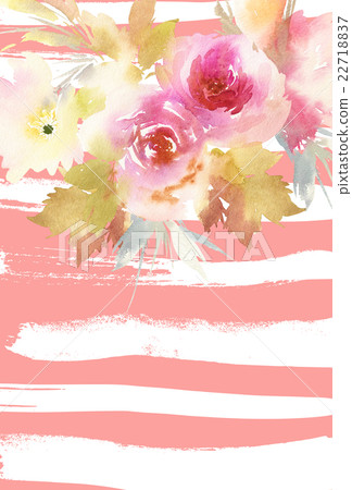 Greeting card with flowers Greeting card with flowers 22718837