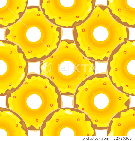 Donut Seamless Background Texture Pattern 22720366