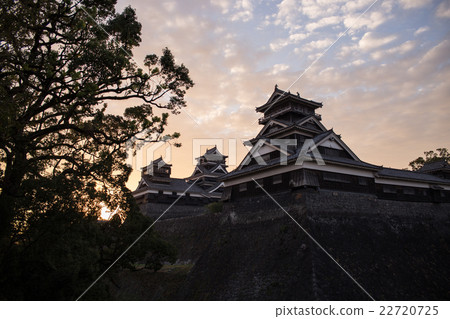 熊本城堡在早晨 熊本城堡在早晨 22720725