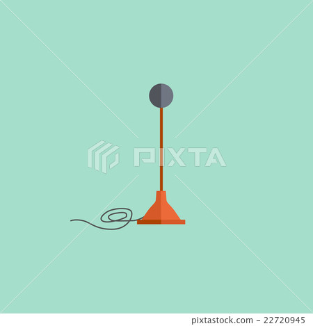 Microphone Design Flat Isolated 22720945