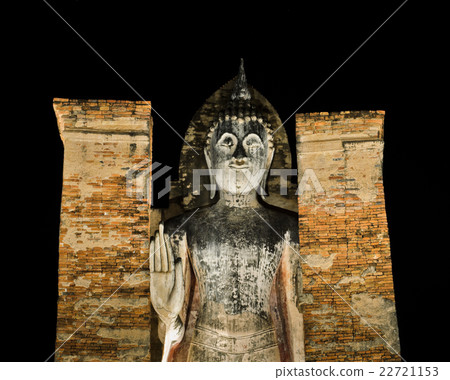 Standing Buddha image Standing Buddha image 22721153