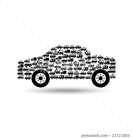 car concept isolated design car concept isolated design 22721883