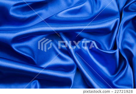 Blue silk drapery. Blue silk drapery. 22721928