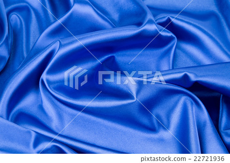 Blue silk drapery. Blue silk drapery. 22721936