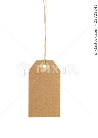 empty paper tag for sale or luggage 22722243