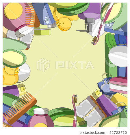 Set of Bath Accessories - Stock Illustration [22722710] - PIXTA