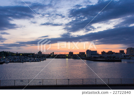 船橋港的黃昏 船橋港的黃昏 22722840