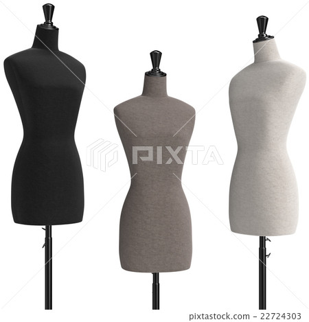 Female mannequins retro style Female mannequins retro style 22724303