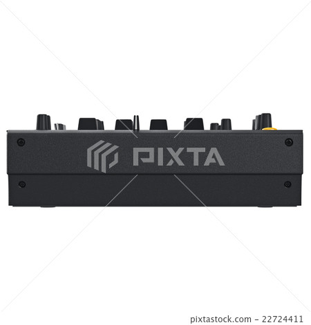 Dj mixer, front view 22724411