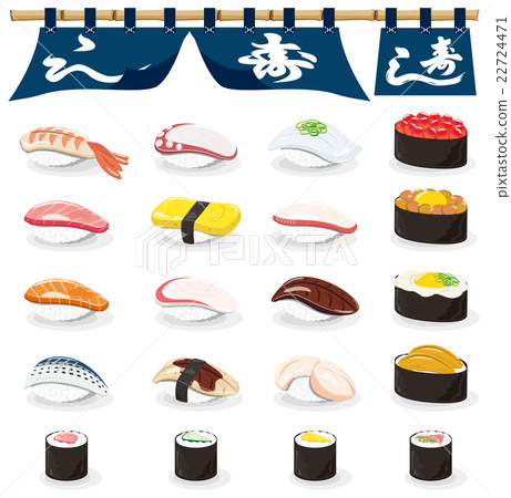 Sushi icon 22724471