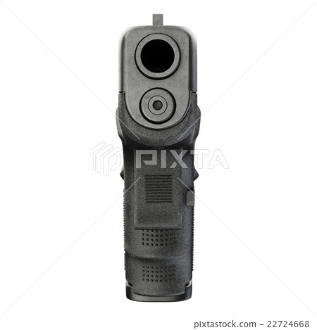 Gun metallic police, military, front view Gun metallic police, military, front view 22724668