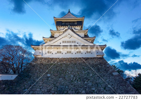 小倉城堡的晚上風景 22727783
