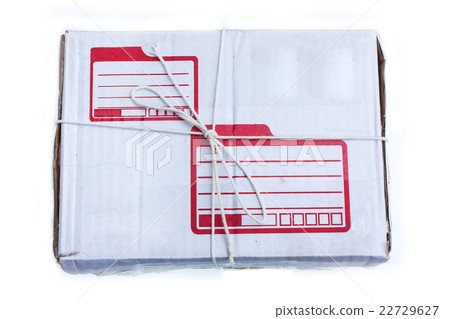 parcel on isolate background 22729627