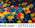Colorful of glass 22731122