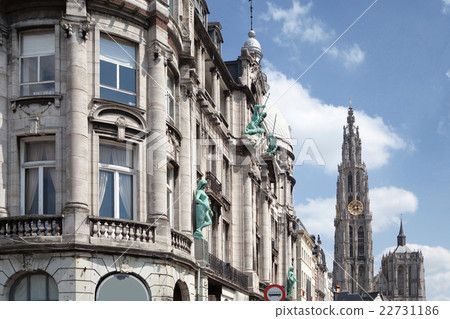 Old building in the city of Antwerp 22731186