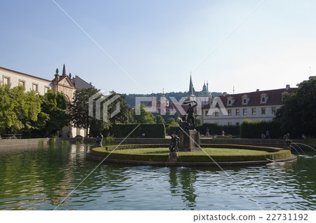 The Pond of Wallenstein Garden 22731192