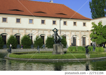 The Pond of Wallenstein Garden 22731194