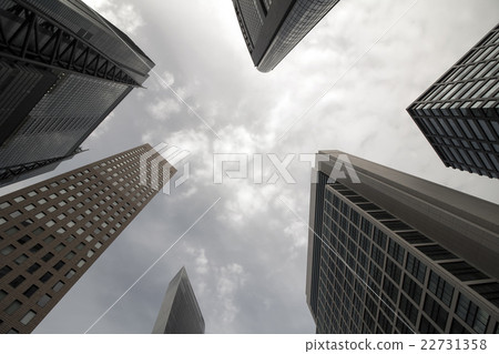 Buildings looked up from the bottom Buildings looked up from the bottom 22731358