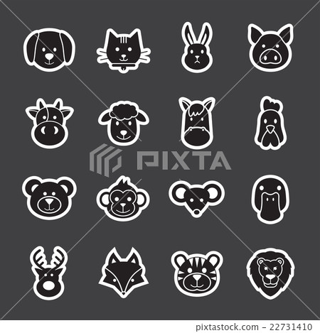 animal face set animal face set 22731410