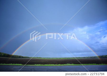 rainbow in the sky rainbow in the sky 22731794