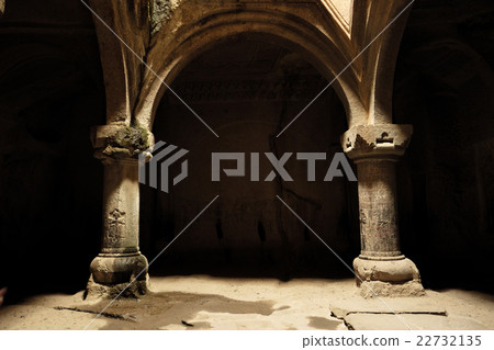 Ancient monastery Geghard in Armenia 22732135