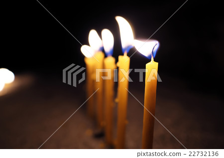 Candles in church Candles in church 22732136