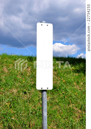 White sign White sign 22734250