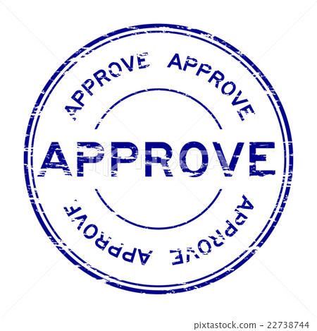 Grunge approve stamp Grunge approve stamp 22738744