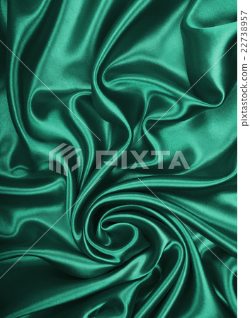 Smooth elegant green silk or satin as background Smooth elegant green silk or satin as background 22738957