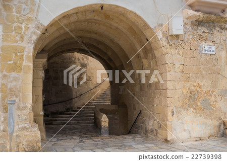 Gate in the fortification, Senglea, island Malta 22739398