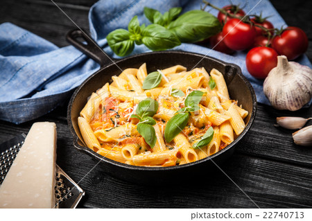 Traditional penne pasta 22740713