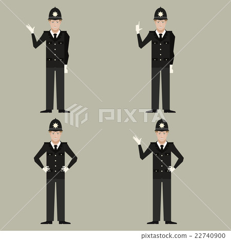 Set of British Police men 22740900