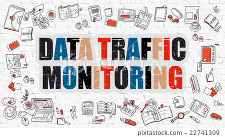 Data Traffic Monitoring in Multicolor. Doodle 22741309