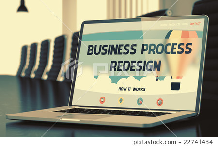 Business Process Redesign on Laptop in Meeting Business Process Redesign on Laptop in Meeting 22741434