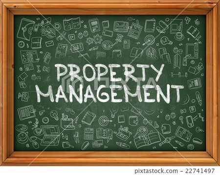 Green Chalkboard with Hand Drawn Property Green Chalkboard with Hand Drawn Property 22741497