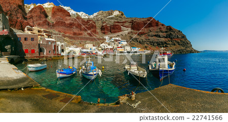 Port Amoudi of Oia or Ia, Santorini, Greece 22741566